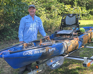 Ted Geier - Fly Fishing from a Kayak